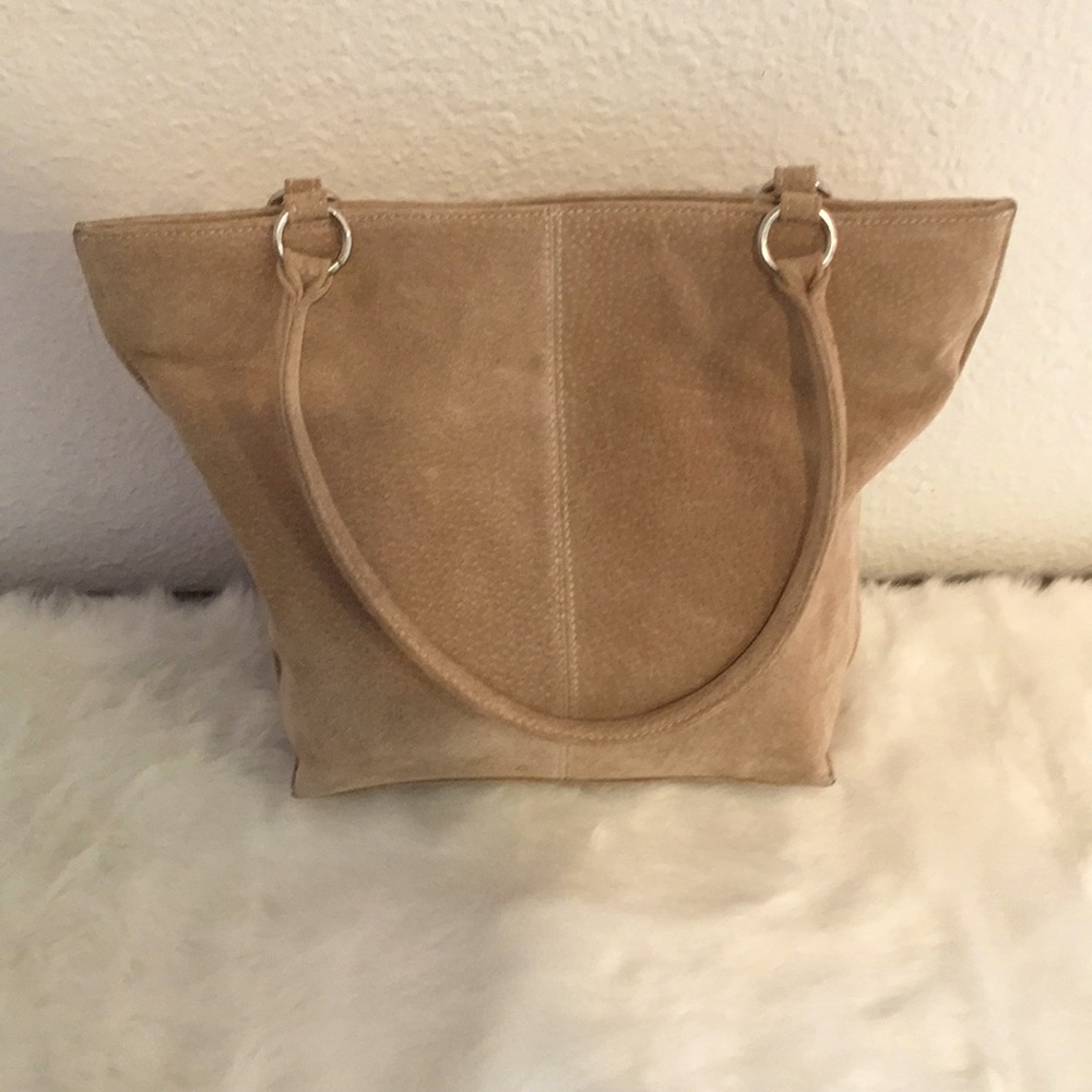 Wilson's leather tote suede bag